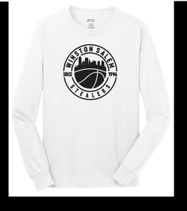 White cotton long sleeve