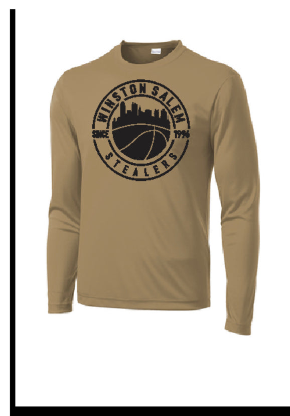 Gold long sleeve drifit