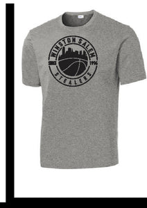 Grey drifit short sleeve