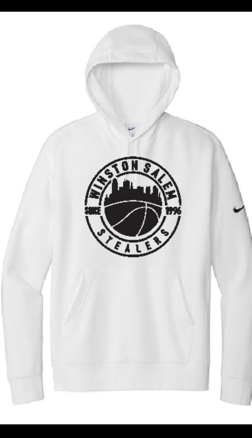 White Nike hoodie COTTON