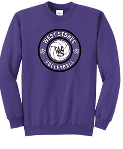 Purple sweatshirt