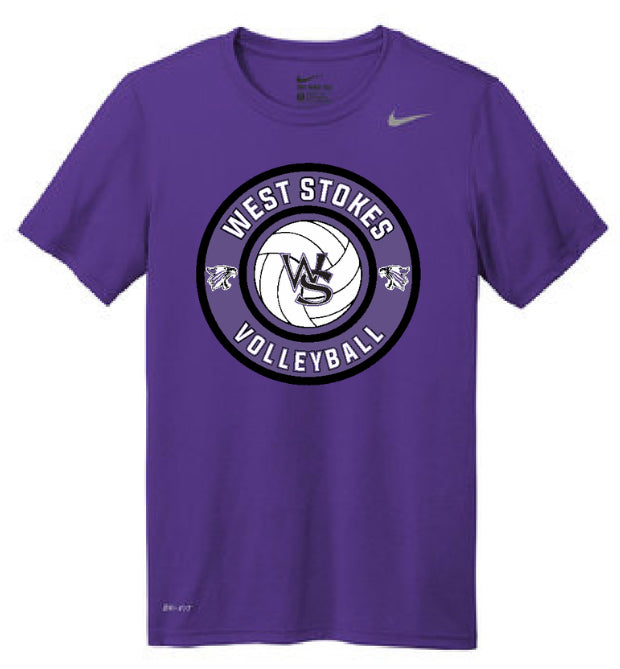 Purple Nike drifit Tshirt