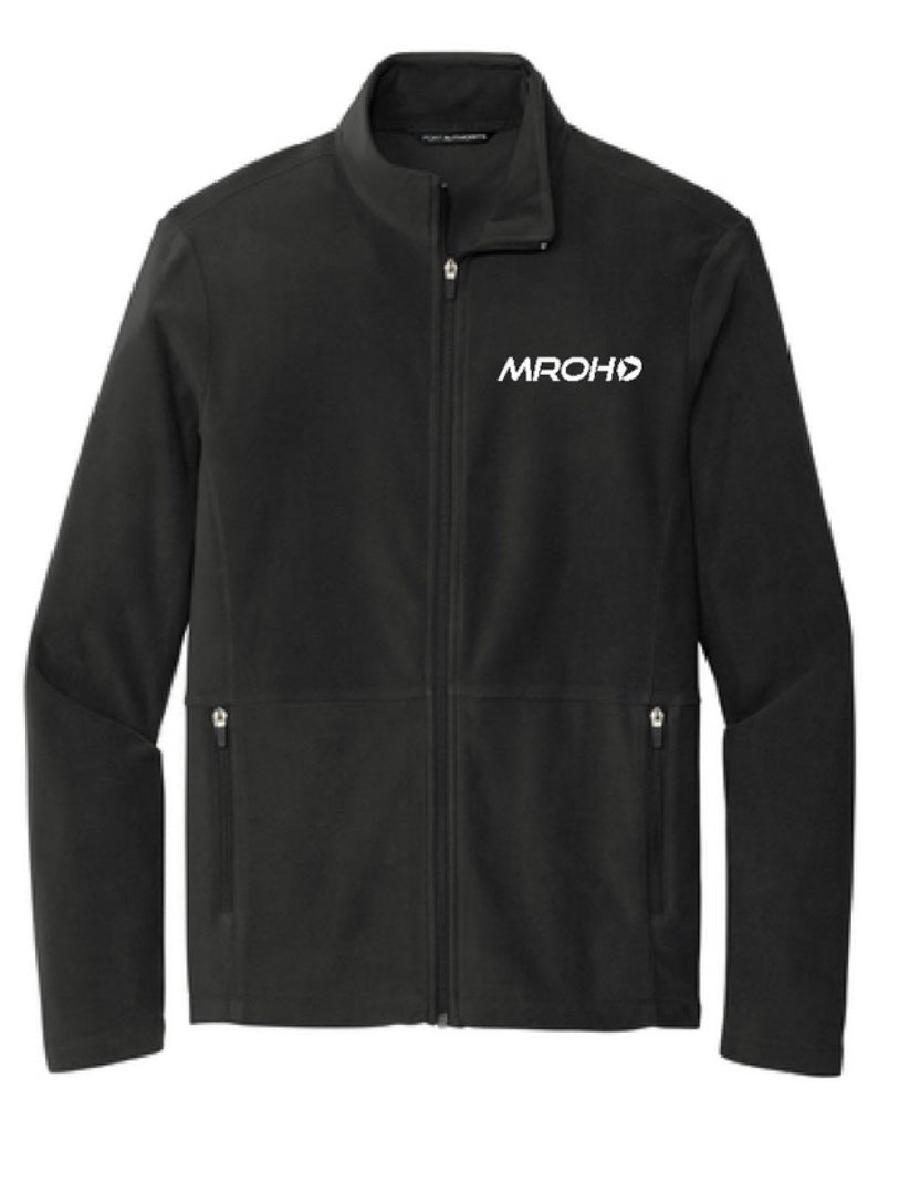 Black micro fleece unisex