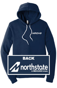 Navy extra soft triblend hoodie