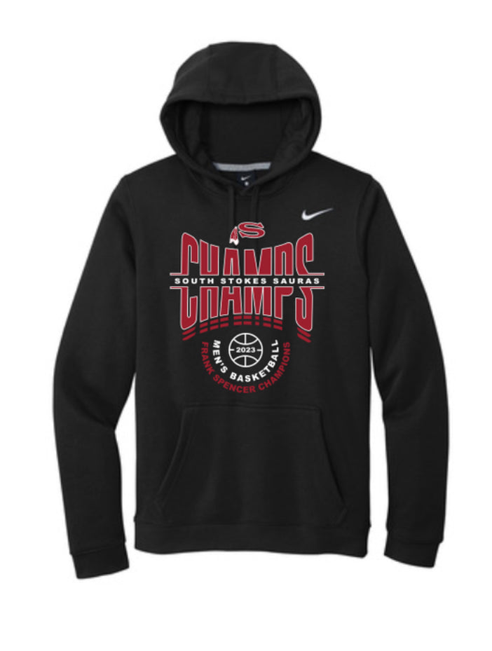 Black Nike cotton hoodie