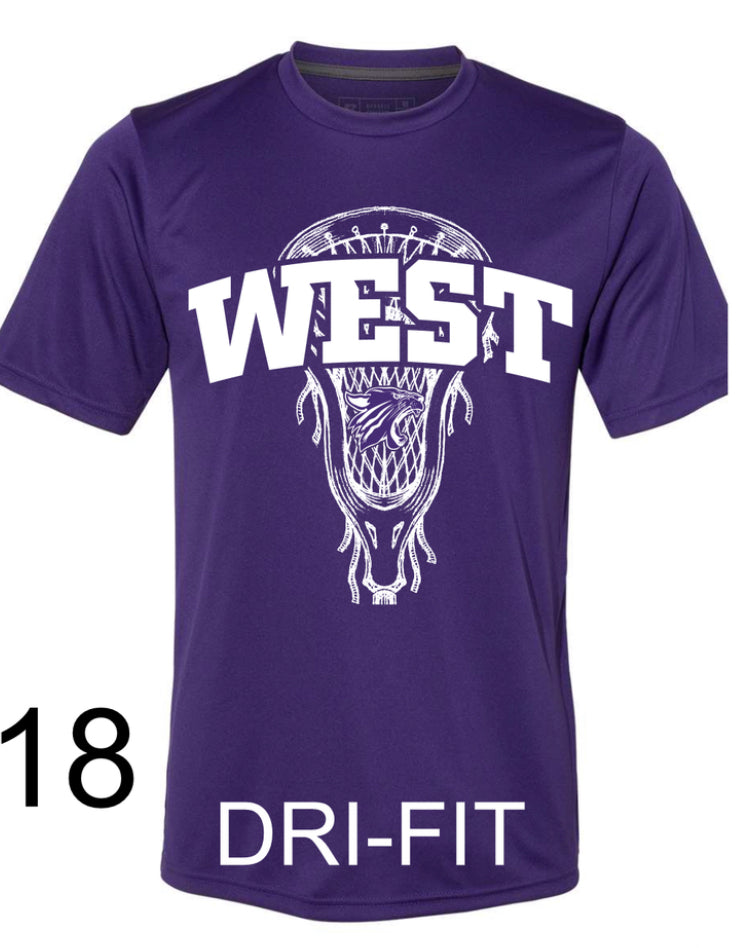 Drifit purple tshirt