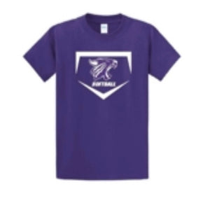 Purple short sleeve