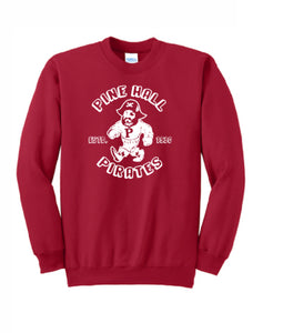 Cotton crew neck sweatshirt